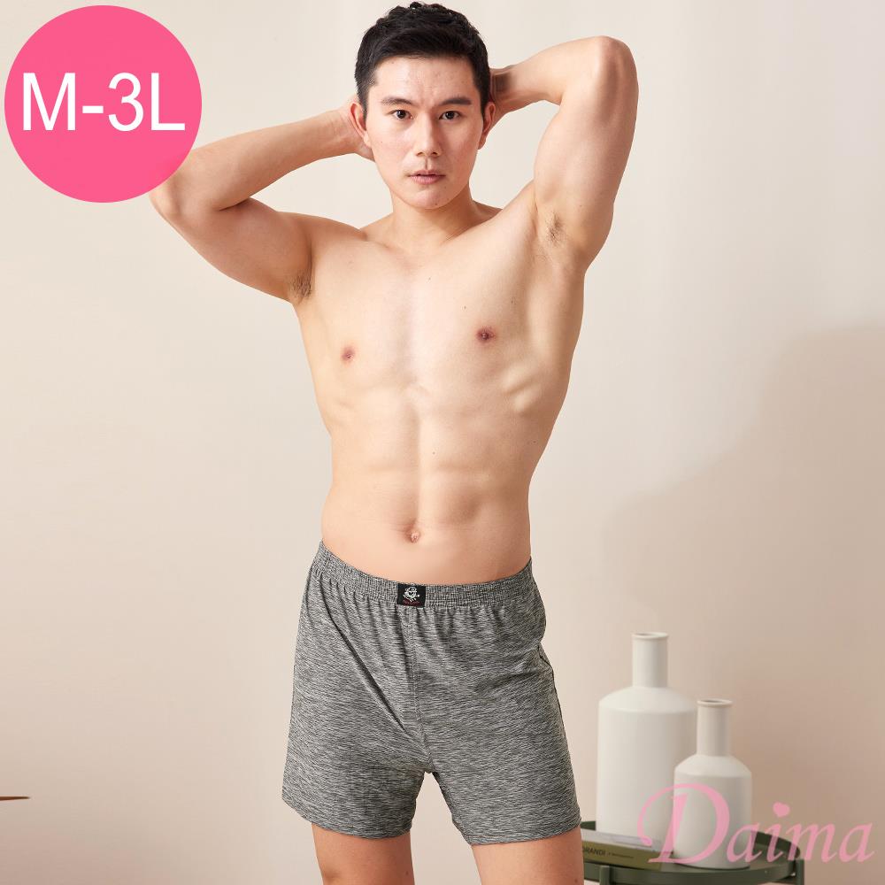 男內褲 陽離子(M-3L)涼感機能紗透氣舒適平口褲/隨機出貨-1件組