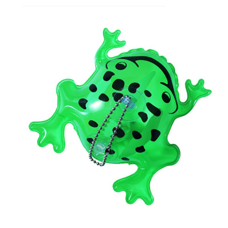 (第2件0元)PVC 充氣發光游泳蛙(12公分)-珠鍊綠(※下單請選購2件)