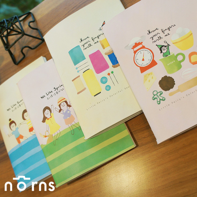 Dimanche Q Book 彩繪隨身記事本v 3 Norns 迪夢奇手帳學習管理行事曆一組2入 Norns