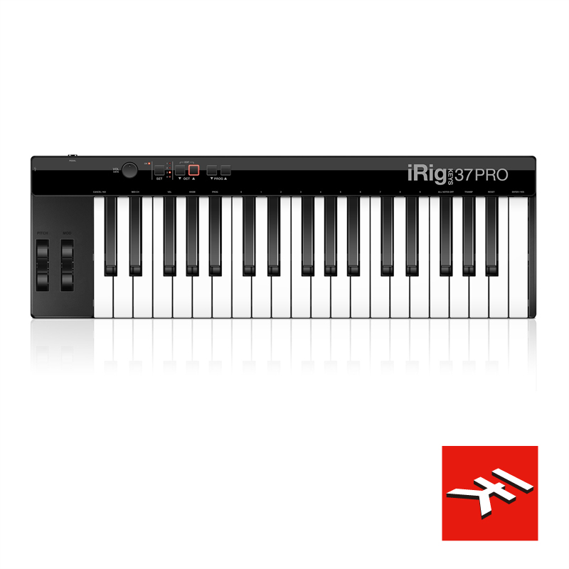 IK Multimedia iRig KEYS 37 PRO MIDI鍵盤控制器｜標準尺寸37鍵編曲彈奏樣樣行｜MusicShop 熱銷推薦|  MusicShop