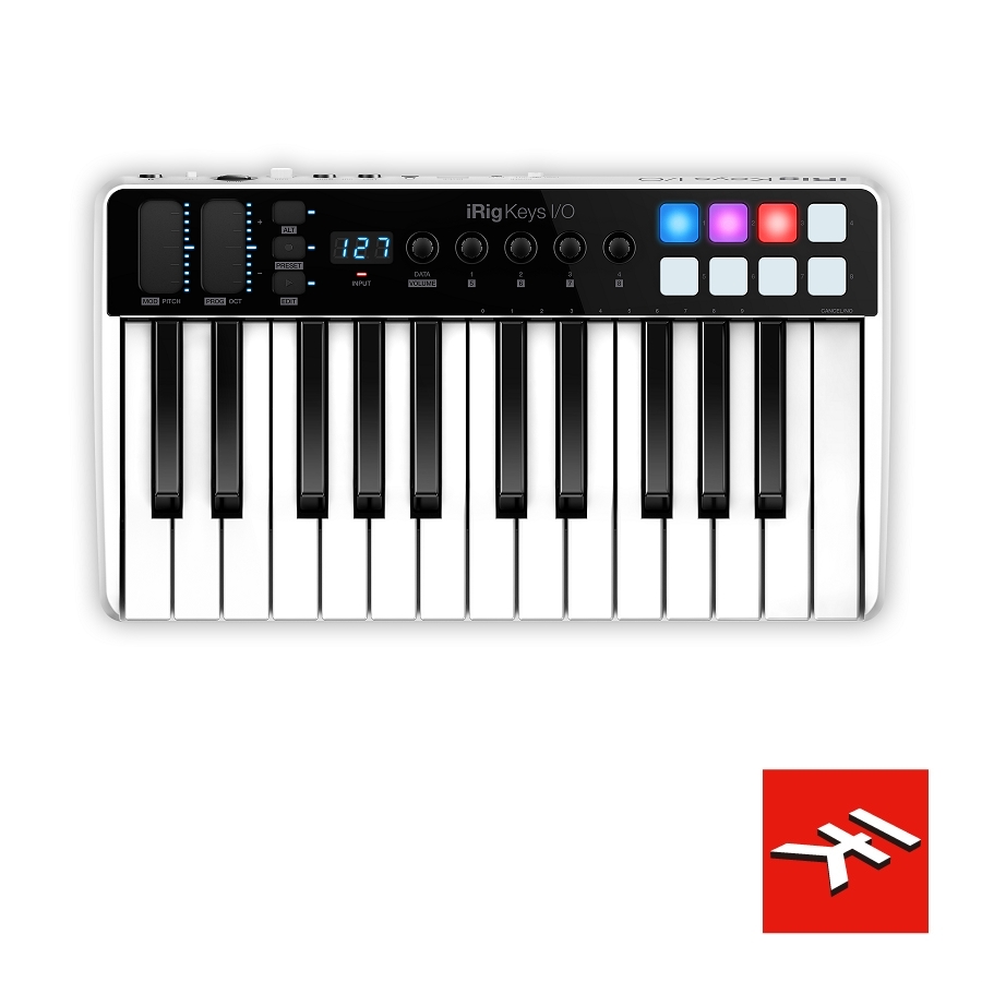 IK Multimedia iRig Keys I/O 25 多合一音樂工作站｜標準25鍵