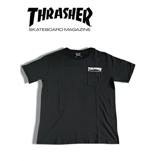 thrasher pocket tee