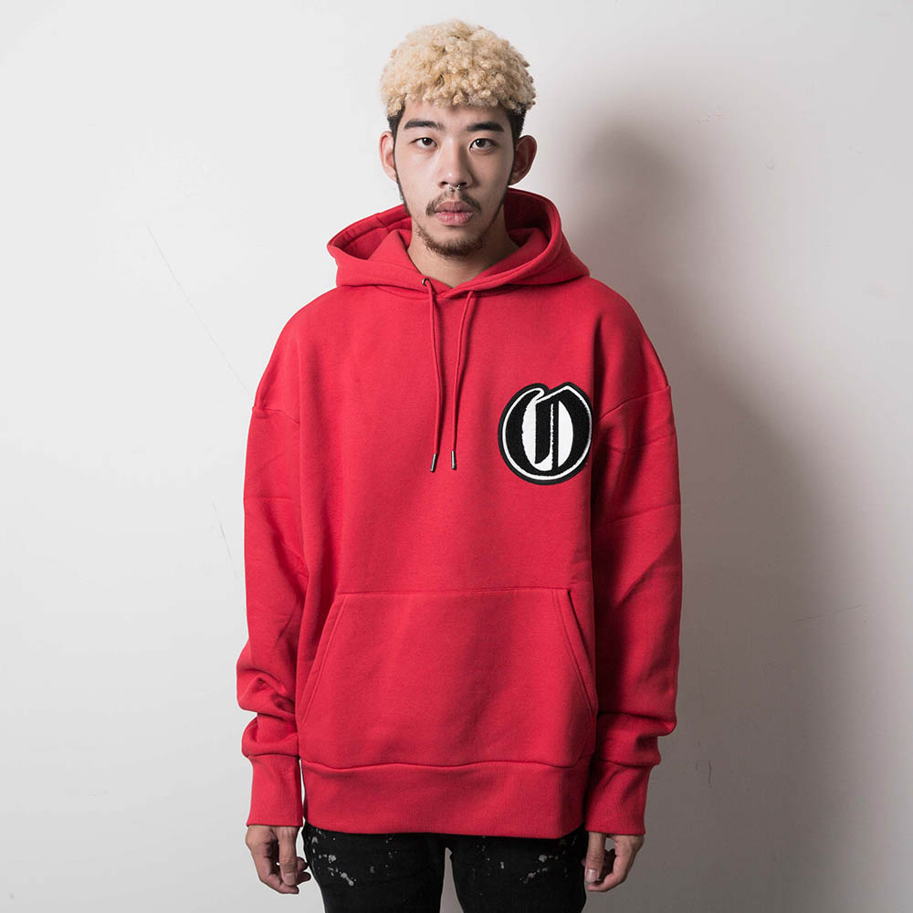 daily paper hoodie red