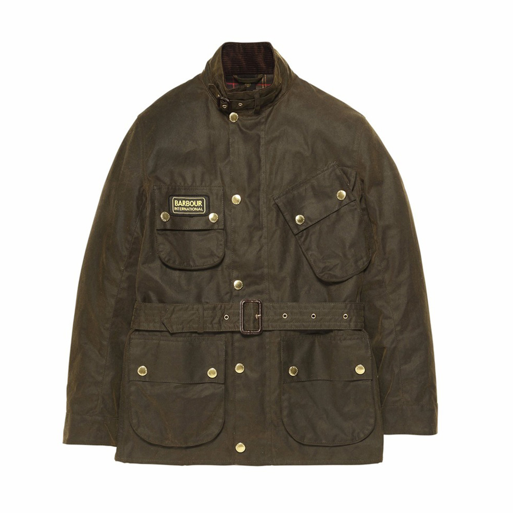 barbour international stannington jacket black