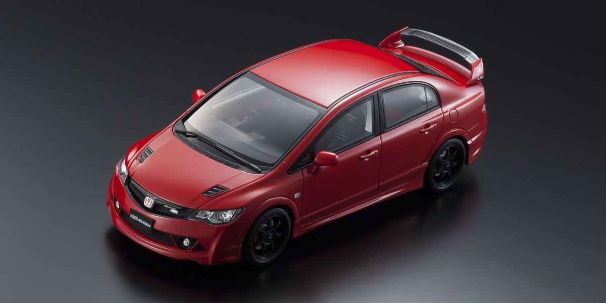 KSR18038R 1/18scale Honda Civic Mugen RR (Red)