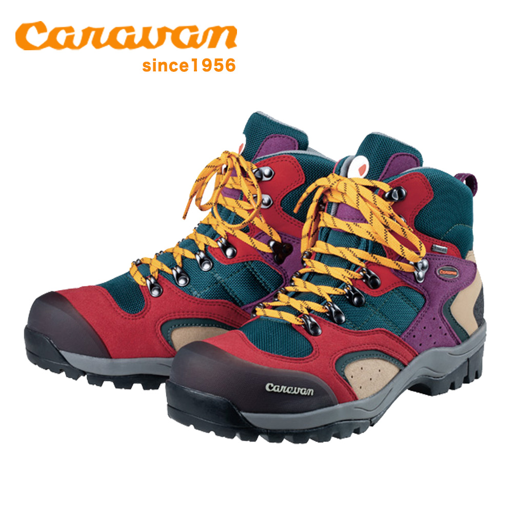 日本Caravan】 C1_02S 中筒登山健行鞋( 彩色) | 熱銷推薦| 登山友商店