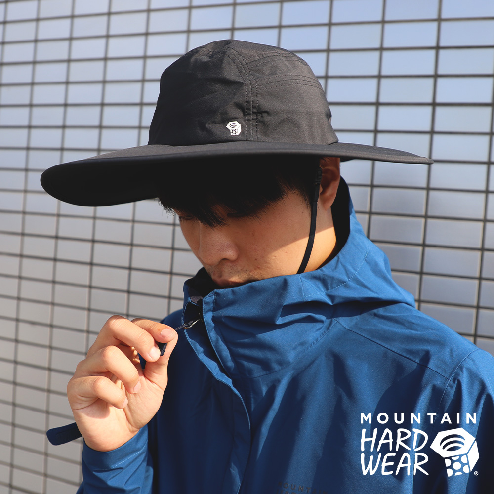 【美國 Mountain Hardwear】Exposure／2 Gore-Tex Paclite Rain Hat GTX防水漁夫帽 深風暴灰  #1878091