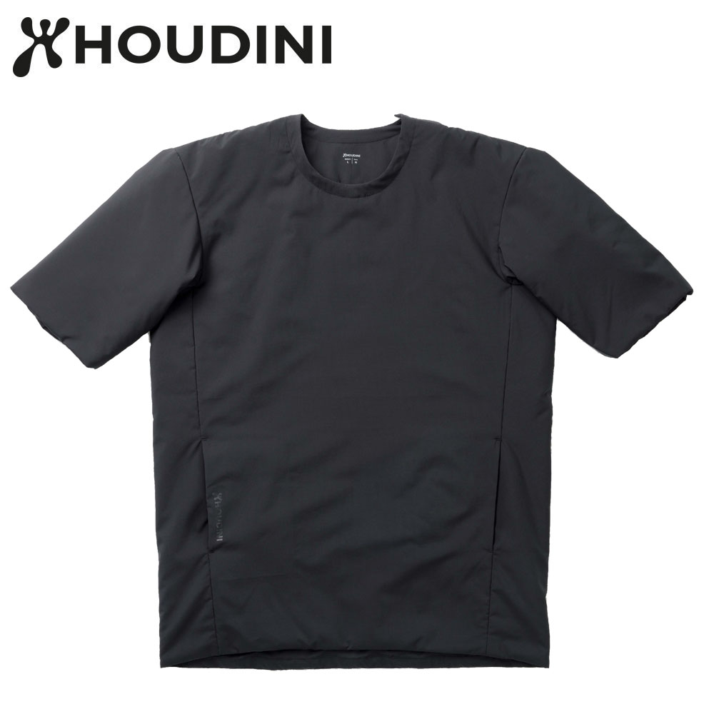 瑞典【Houdini】All weather Tee 中性保暖七分外套純黑| 熱銷推薦