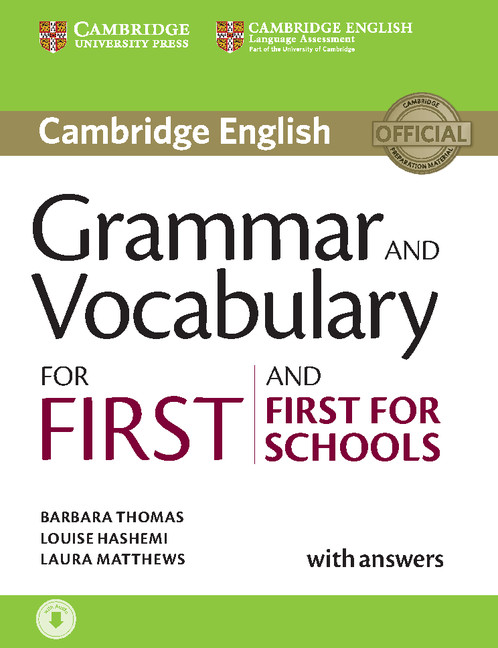 劍橋英檢 B2 First (FCE) 單字文法加強書 Grammar And Vocabulary For First And First ...