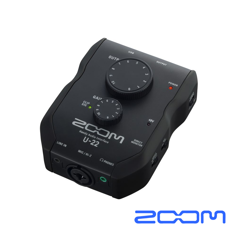 ZOOM U-22 行動錄音介面│MusicShop | 熱銷推薦| MusicShop