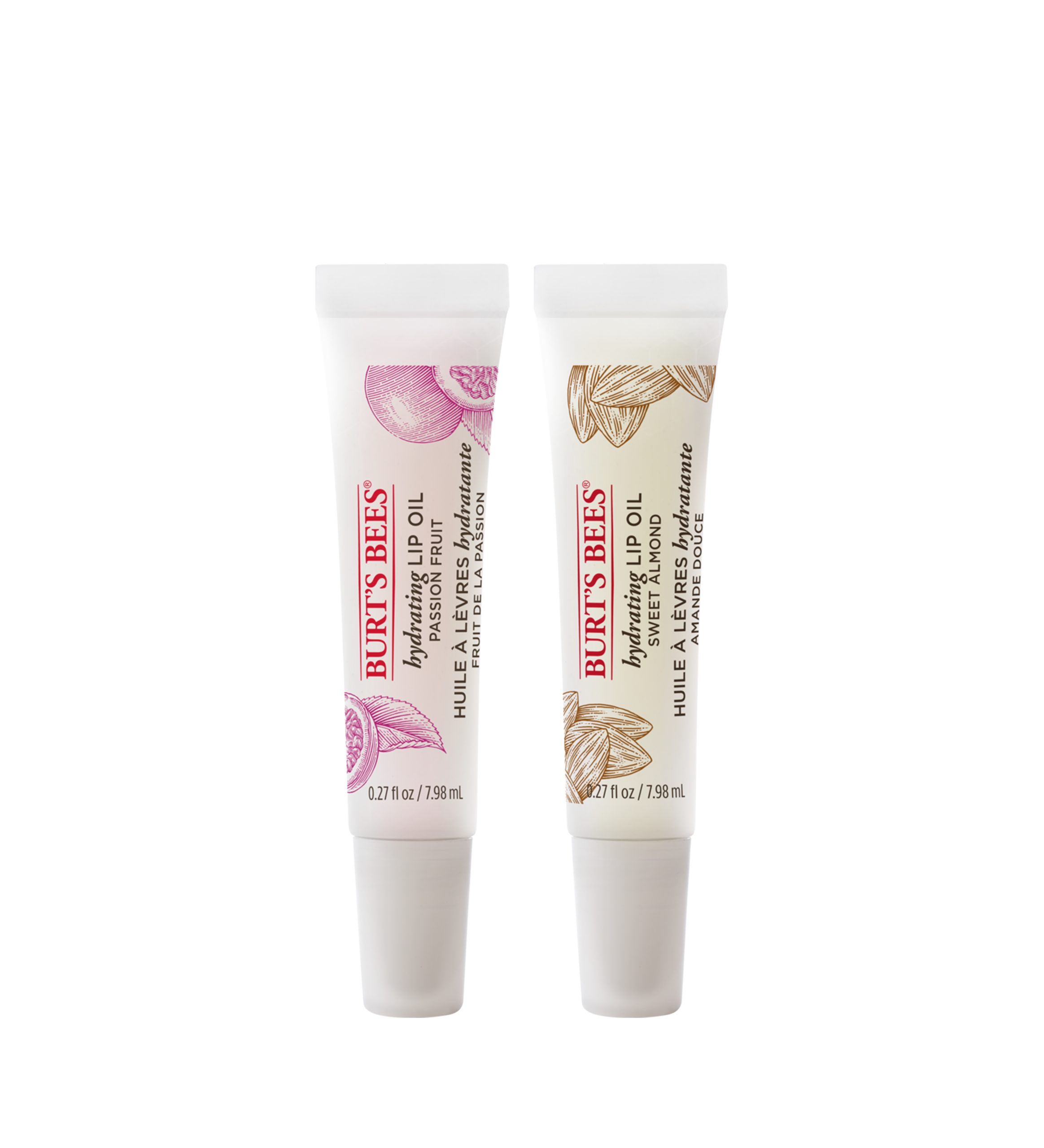 84折｜Burt’s Bees 超保濕美唇精華油 (百香果&#x2F;甜杏仁) 7.98ml 任選2入 NT$599