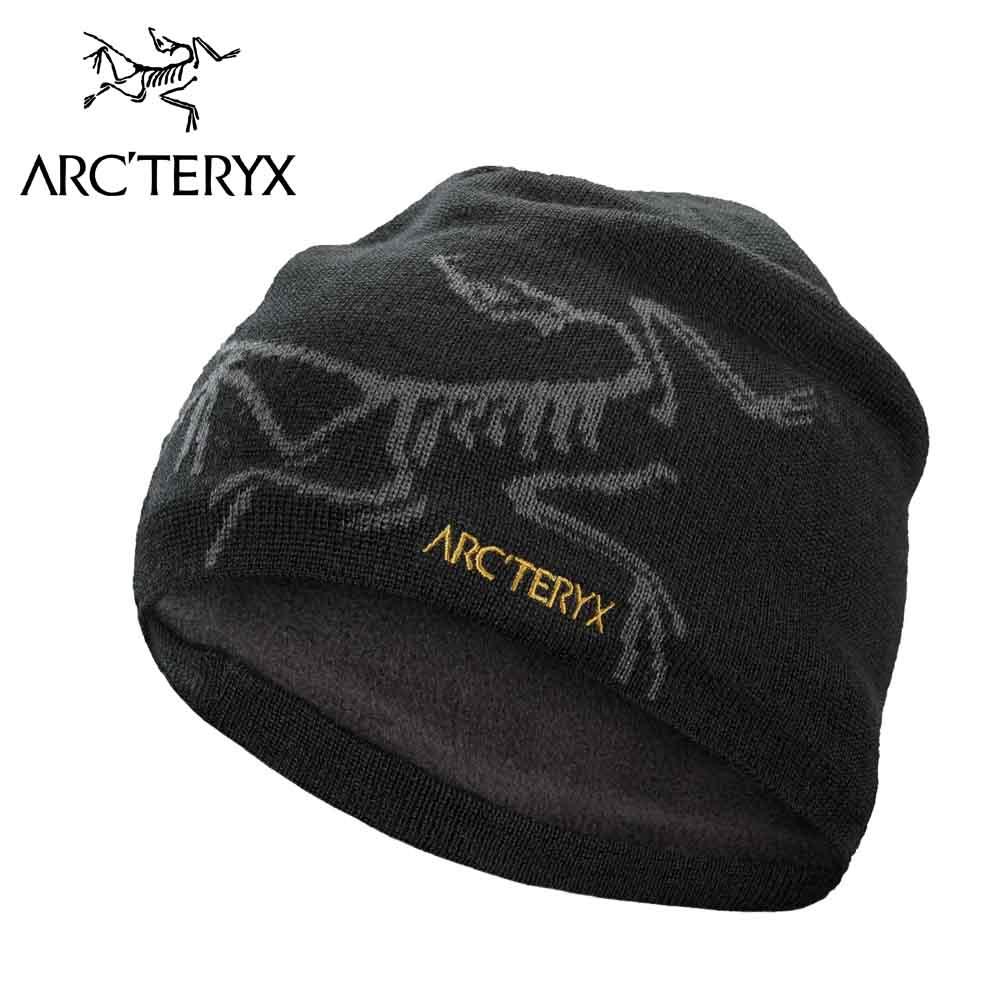 【Arcteryx 始祖鳥】 經典針織羊毛帽Bird Head Toque 24K黑| 熱銷