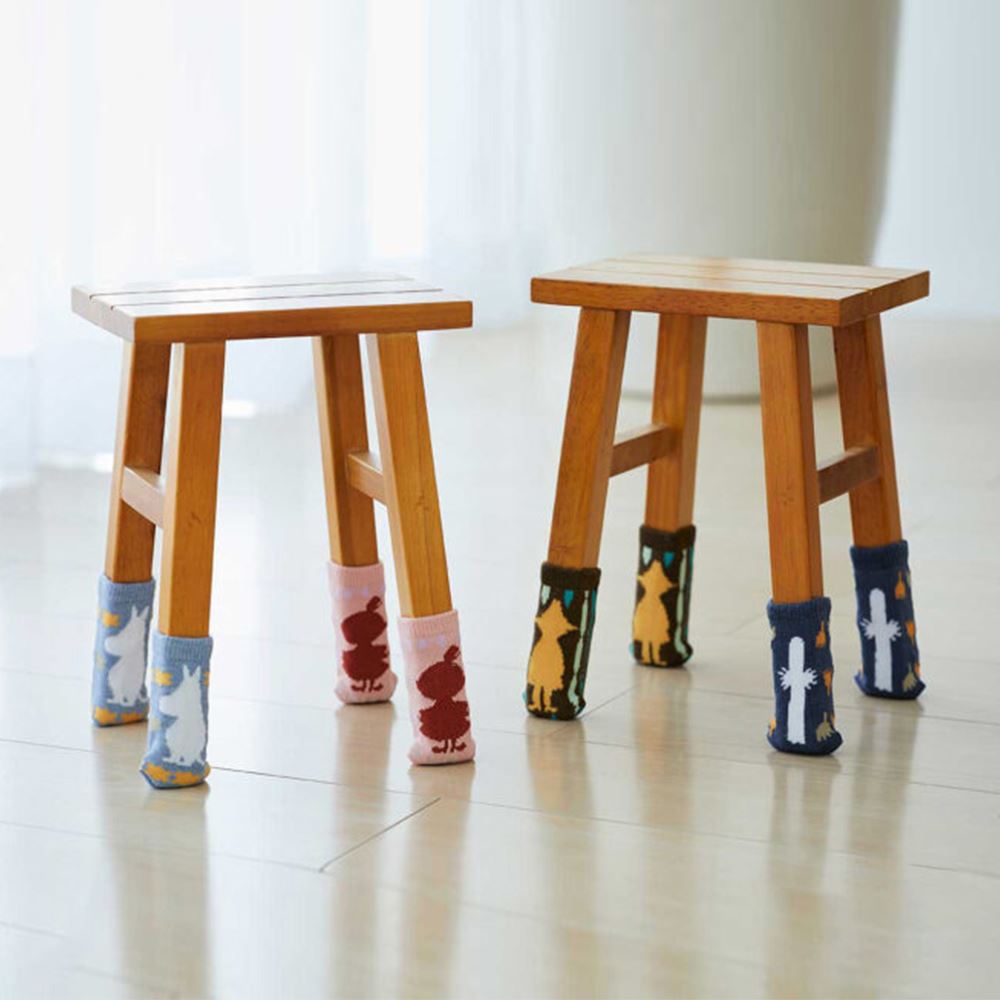 日本製 阿金四入椅腳防撞保護襪/桌腳套/椅腳套