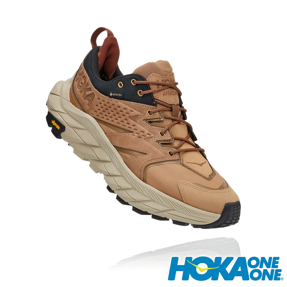 HOKA】Anacapa Low 男GTX低筒登山鞋『黃棕/黑』1122017 功能鞋.多功能