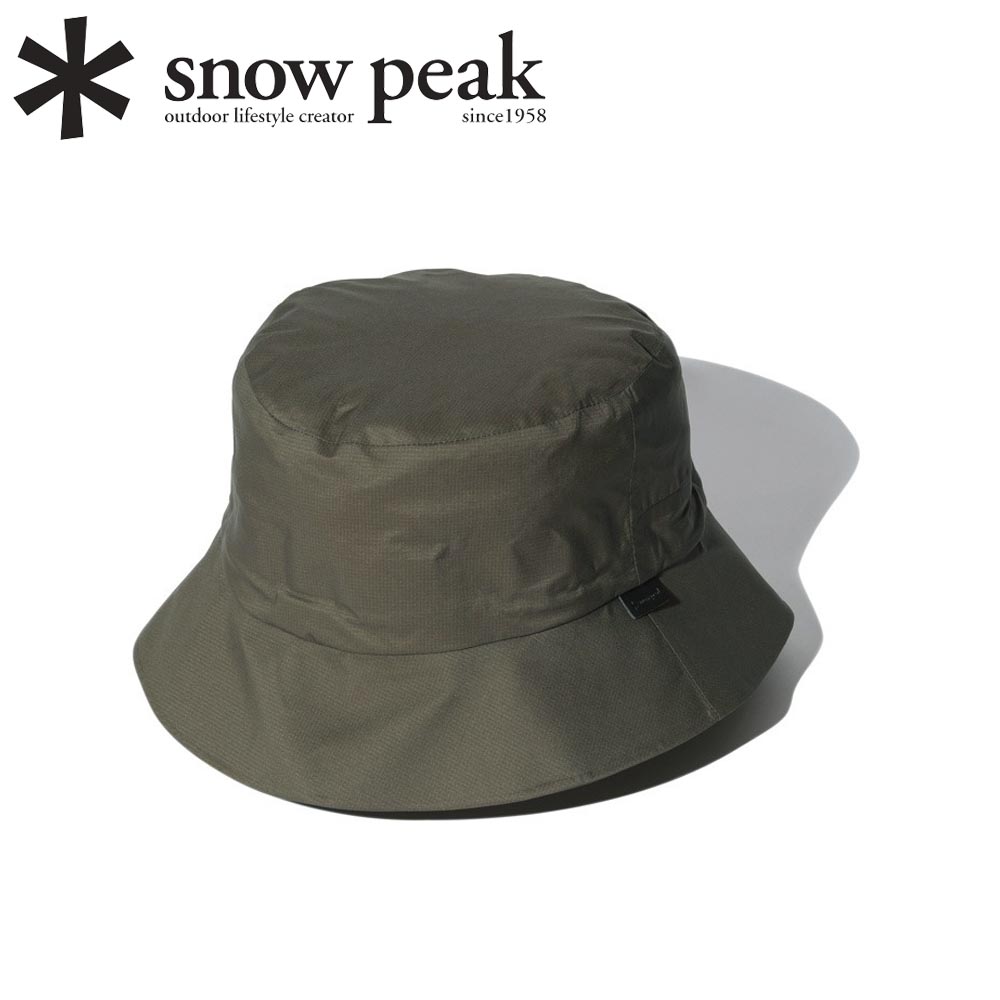 日本[ Snow Peak ] 2.5L Rain Hat 2.5層防水漁夫帽橄欖綠| 熱銷推薦