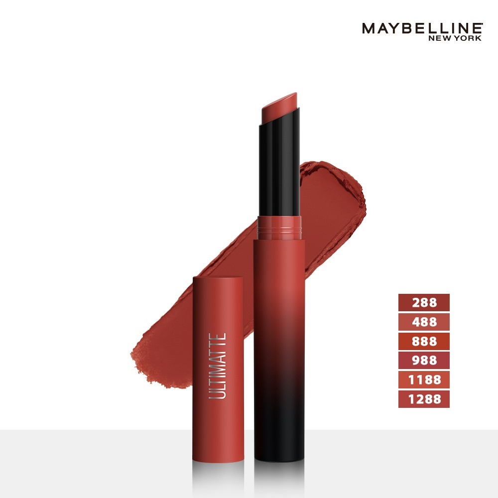 MAYBELLINE媚比琳煙燻柔霧奶霜唇膏288 煙燻烏木紅| 熱銷推薦| 康 MAYBELLINE媚比琳煙燻柔霧奶霜唇膏288 煙燻烏木紅| 熱銷推薦| 康