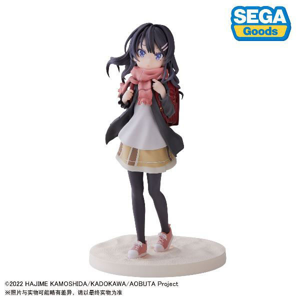 さくら‪✿［新品ラスト・PET2m］海外マステ 青年 三渡文創 卡阿斯兰 Estream 1/7 PVC 模型- 櫻島麻衣星空禮服Ver.《青春豬頭少年