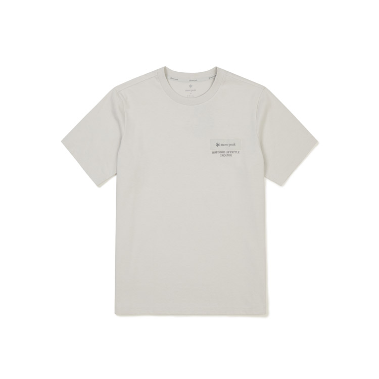 【Snow Peak】 Quickdry Women's Astarisk Short Sleeve T-Shirt Breathable Quick Dry Shirt | Snow Peak