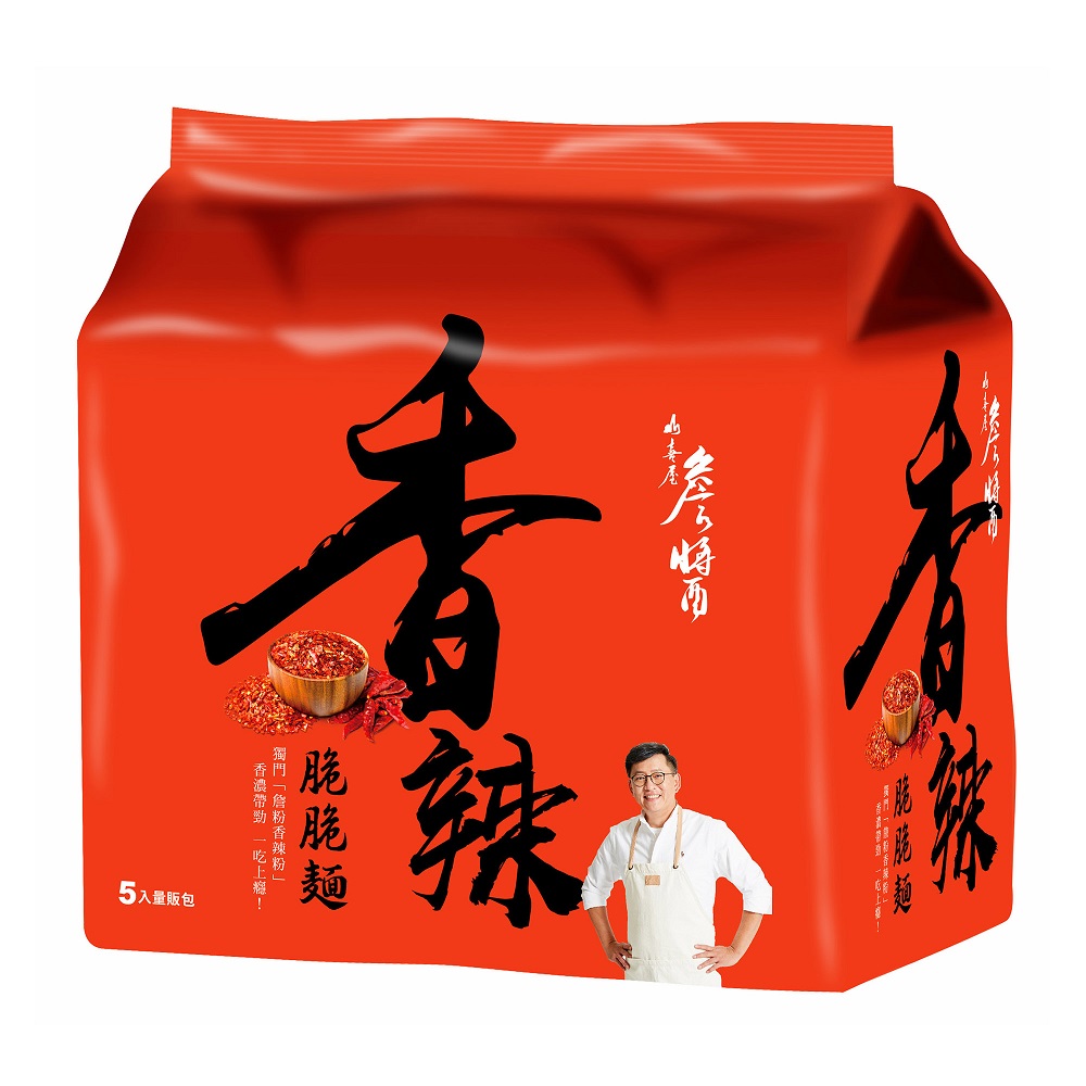 【詹醬】香辣脆脆麵(71g*5包/袋) NT$77