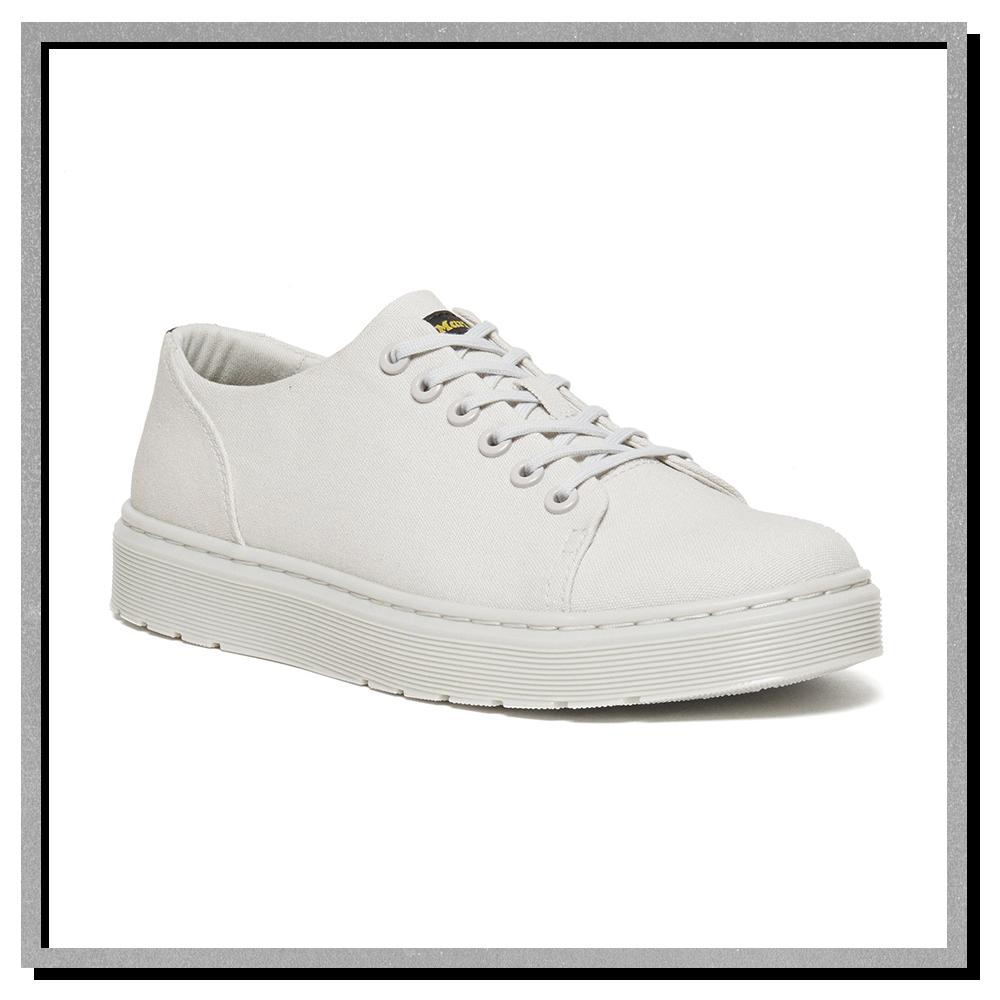 Dr Martens★DANTE CANVAS★6ホール★兼用★COOL GREY Dante Canvas Casual Shoes in Cool Grey | Dr. Martens