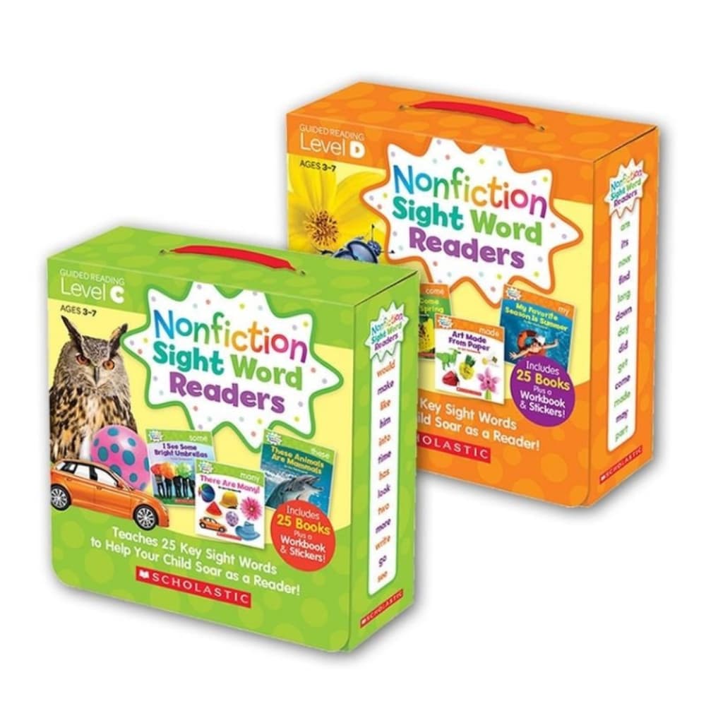 絵本・児童書 Nonfiction sight word readers Level 1 Nonfiction Sight Word Readers: Level A (Single-Copy Set) by