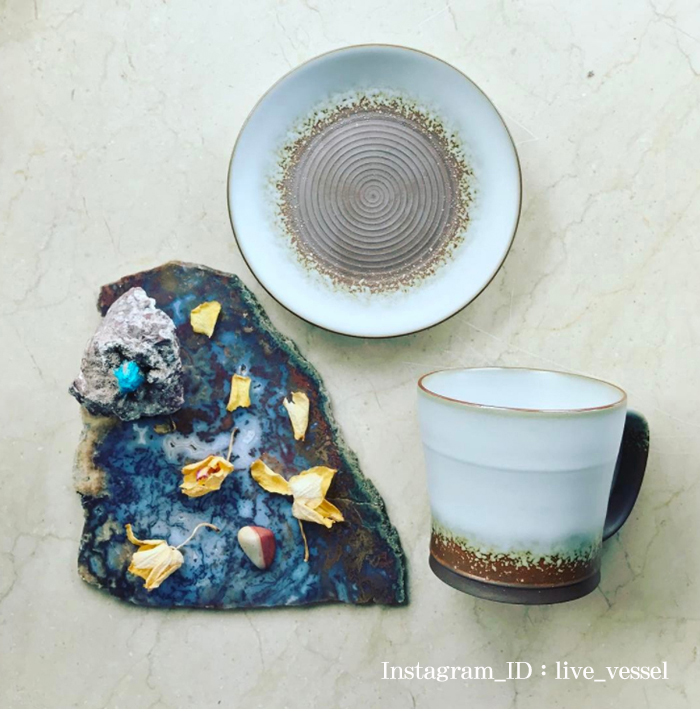 乾唐軒陶器活瓷 | 時光古韻咖啡杯組 / 陶 / 一杯+一盤 250ml - 茶壺/茶杯/茶具 - 陶 卡其色