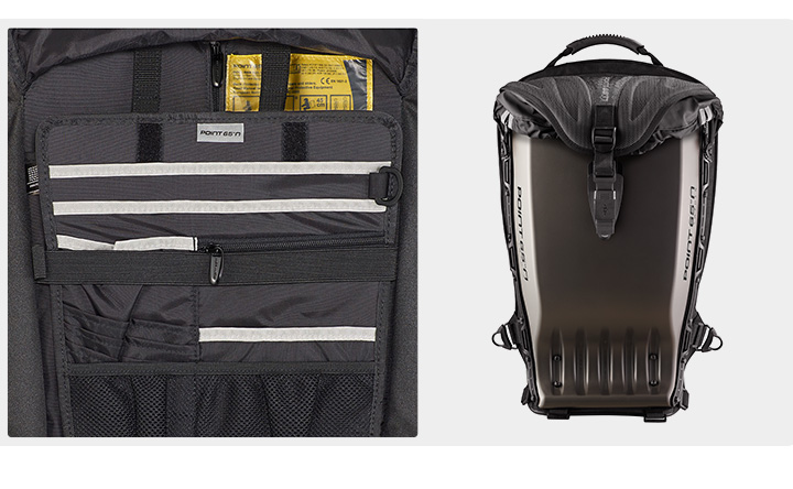 Boblbee 硬殼背包:收納內層