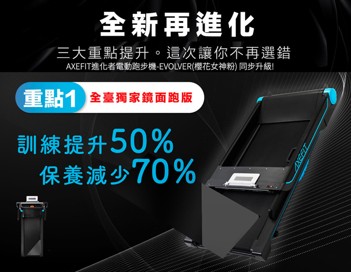 Axefit進化者電動跑步機 Evolver 好吉康健美科技有限公司