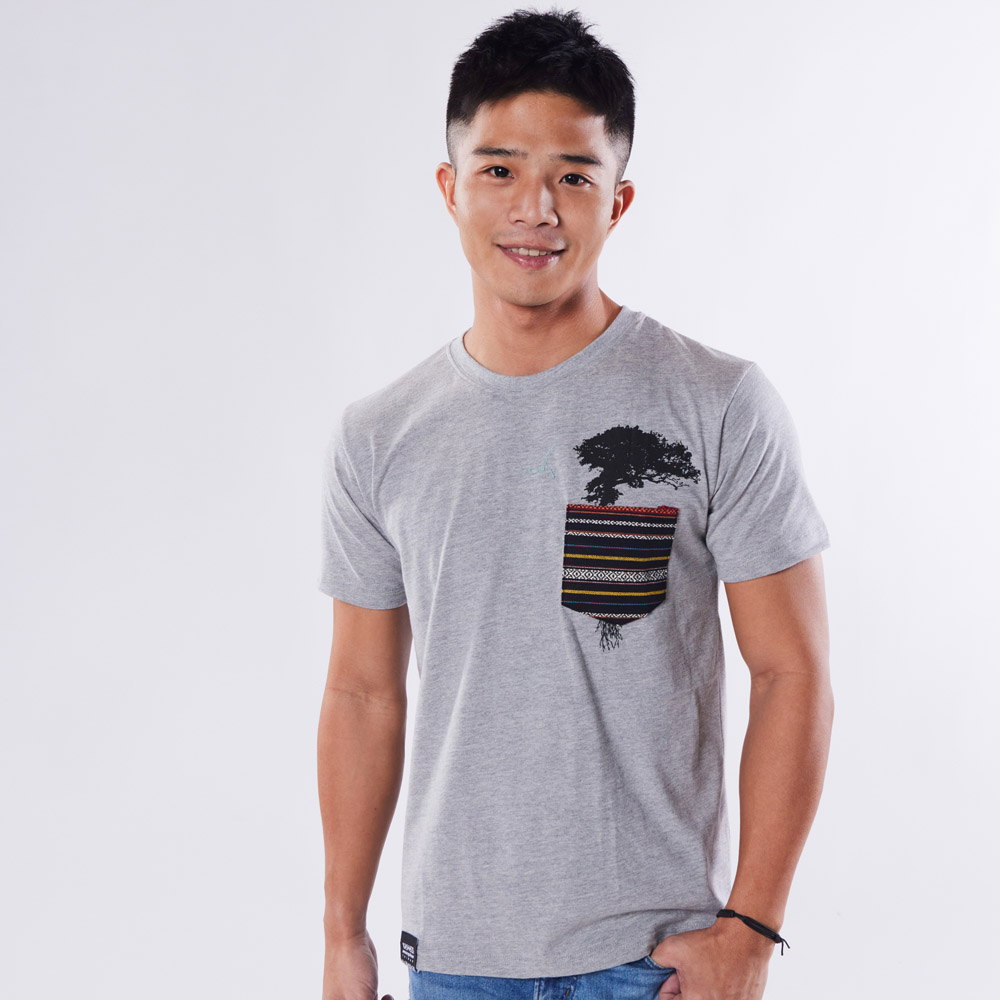 口袋森林經典中性款T(太魯閣灰) 口袋森林經典中性款T(太魯閣灰)