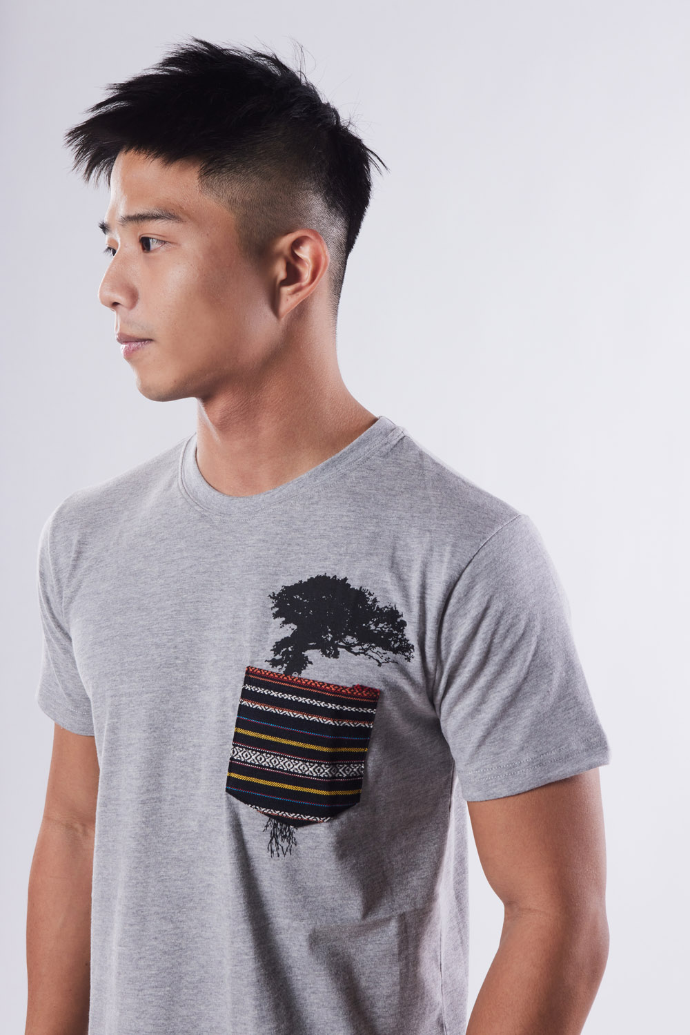 口袋森林經典中性款T(太魯閣灰) 口袋森林經典中性款T(太魯閣灰)