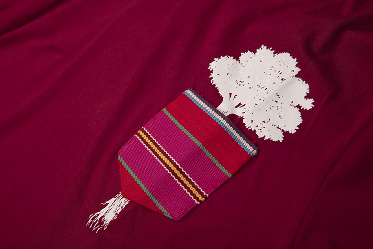 口袋森林經典中性款T(阿美酒紅) 口袋森林經典中性款T(阿美酒紅)