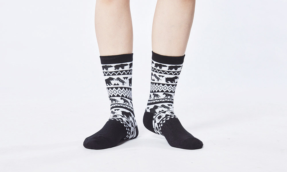 熊豹中長襪 熊豹中長襪