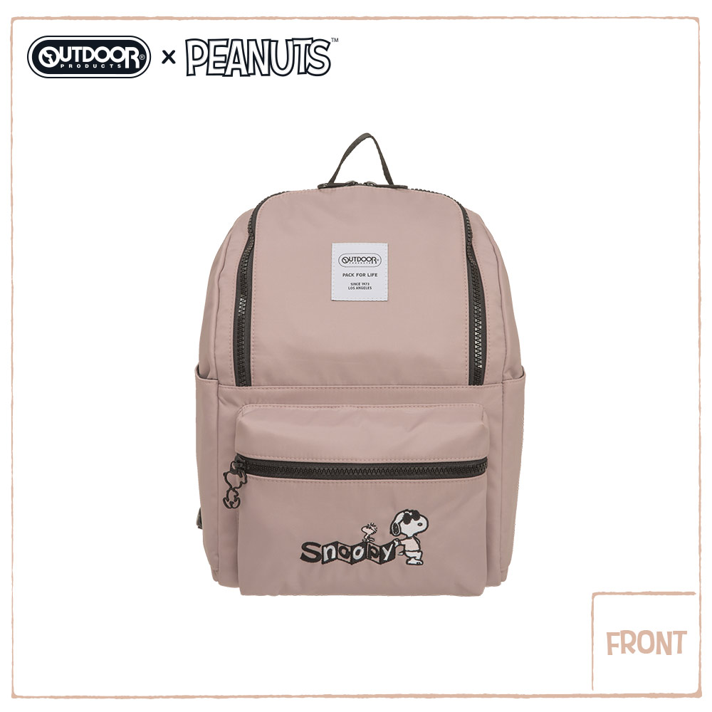 【OUTDOOR】SNOOPY聯名款Lady系列後背包-大-藕紫色 ODP20C01LR