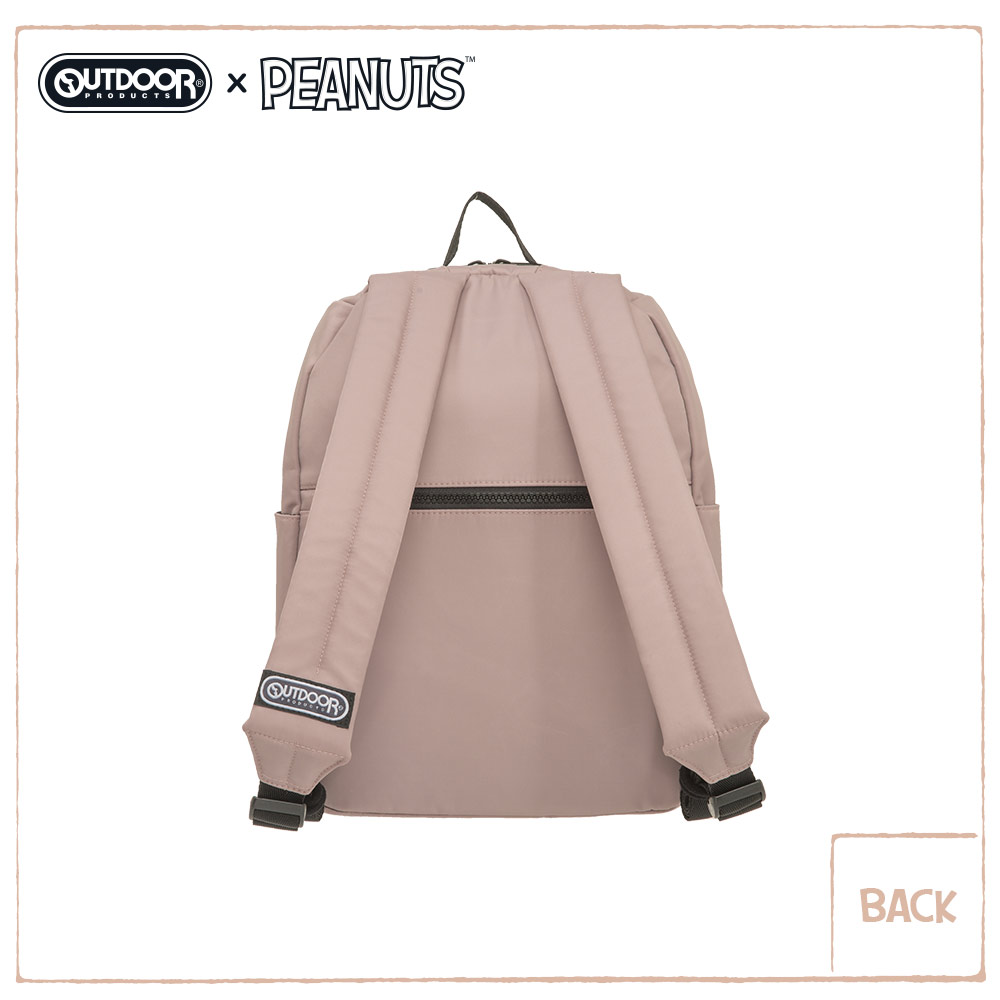 【OUTDOOR】SNOOPY聯名款Lady系列後背包-大-藕紫色 ODP20C01LR