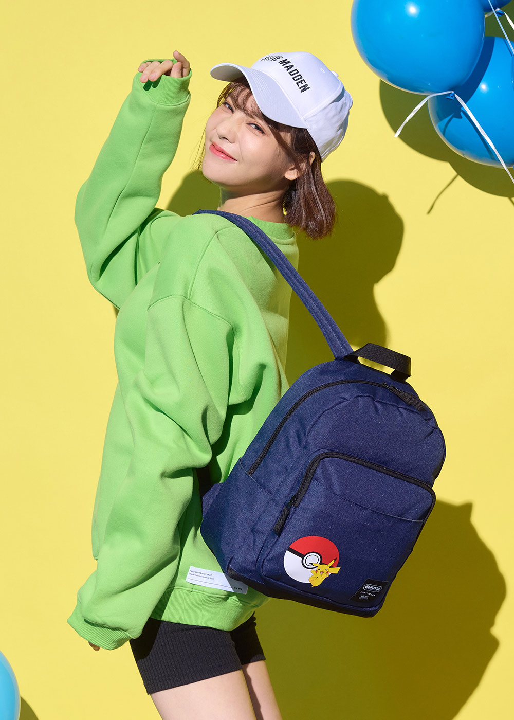 【OUTDOOR】寶可夢Pokemon-後背包-皮卡丘-深藍色 ODGO20D01BL