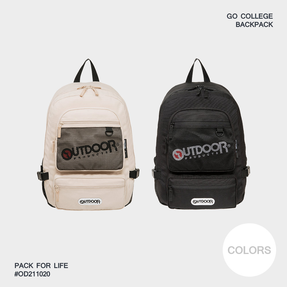 OUTDOOR] Freedom College-Backpack-Large-Beige OD211020BE - Shop BAG TO YOU  Backpacks - Pinkoi