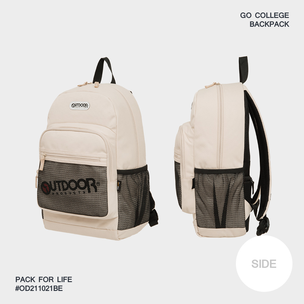 OUTDOOR] Freedom College-Backpack-Large-Beige OD211020BE - Shop BAG TO YOU  Backpacks - Pinkoi