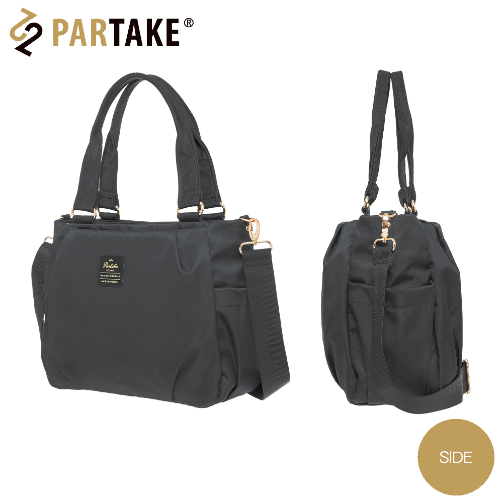 【PARTAKE】D6-2WAY托特包-黑 PT19-D6-53BK