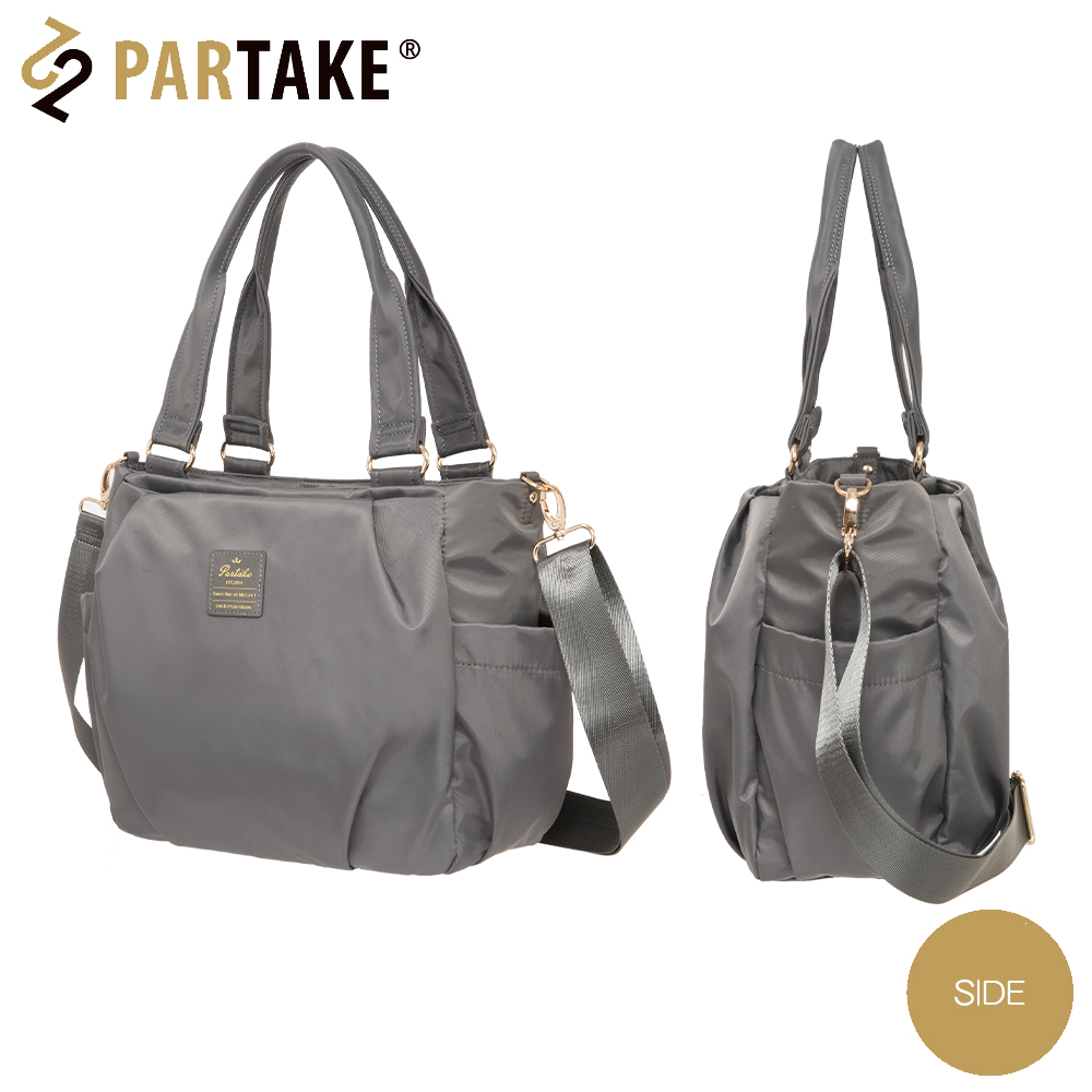 【PARTAKE】D6-2WAY托特包-深灰 PT19-D6-53DGY