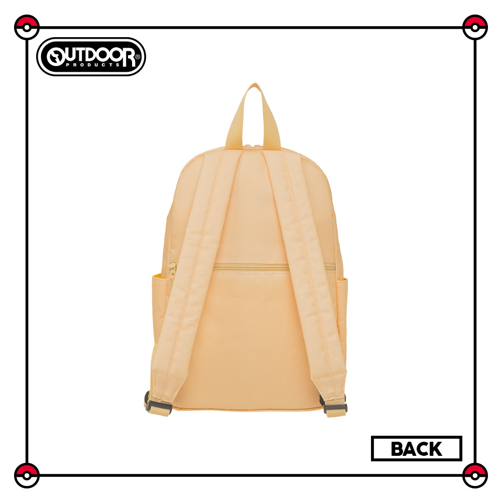 【OUTDOOR】寶可夢Pokemon-手繪風伊布後背包-奶茶色 ODGO21B01BE