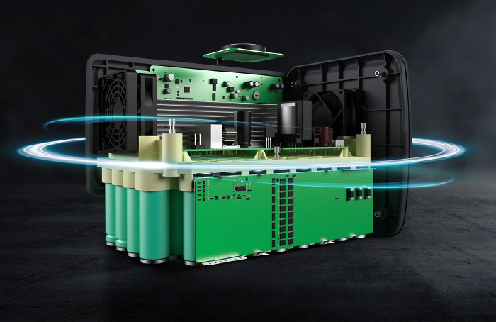 蔚藍星球-eb55-野獸級戶外行動電源站