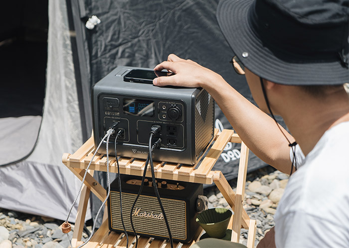 蔚藍星球-eb55-野獸級戶外行動電源站