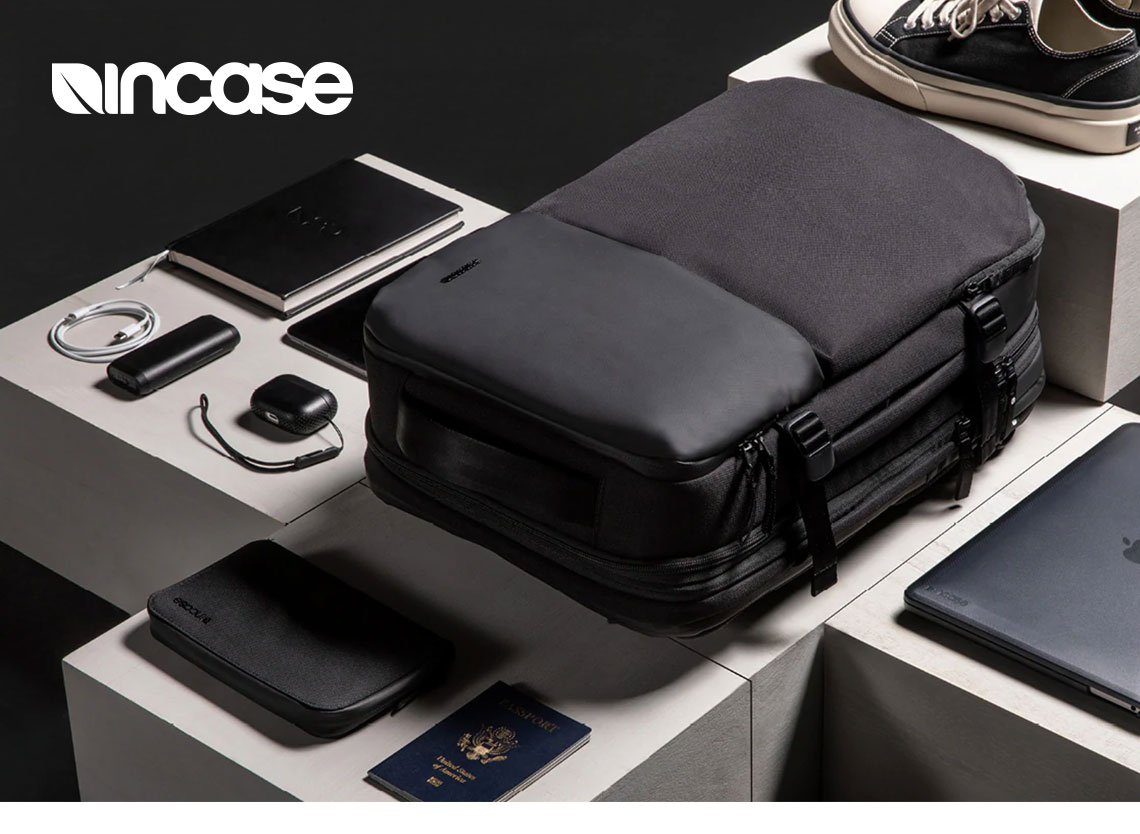 Incase A.R.C. Travel Pack 16 吋環保旅行後背包-煙燻綠- PChome 24h購物