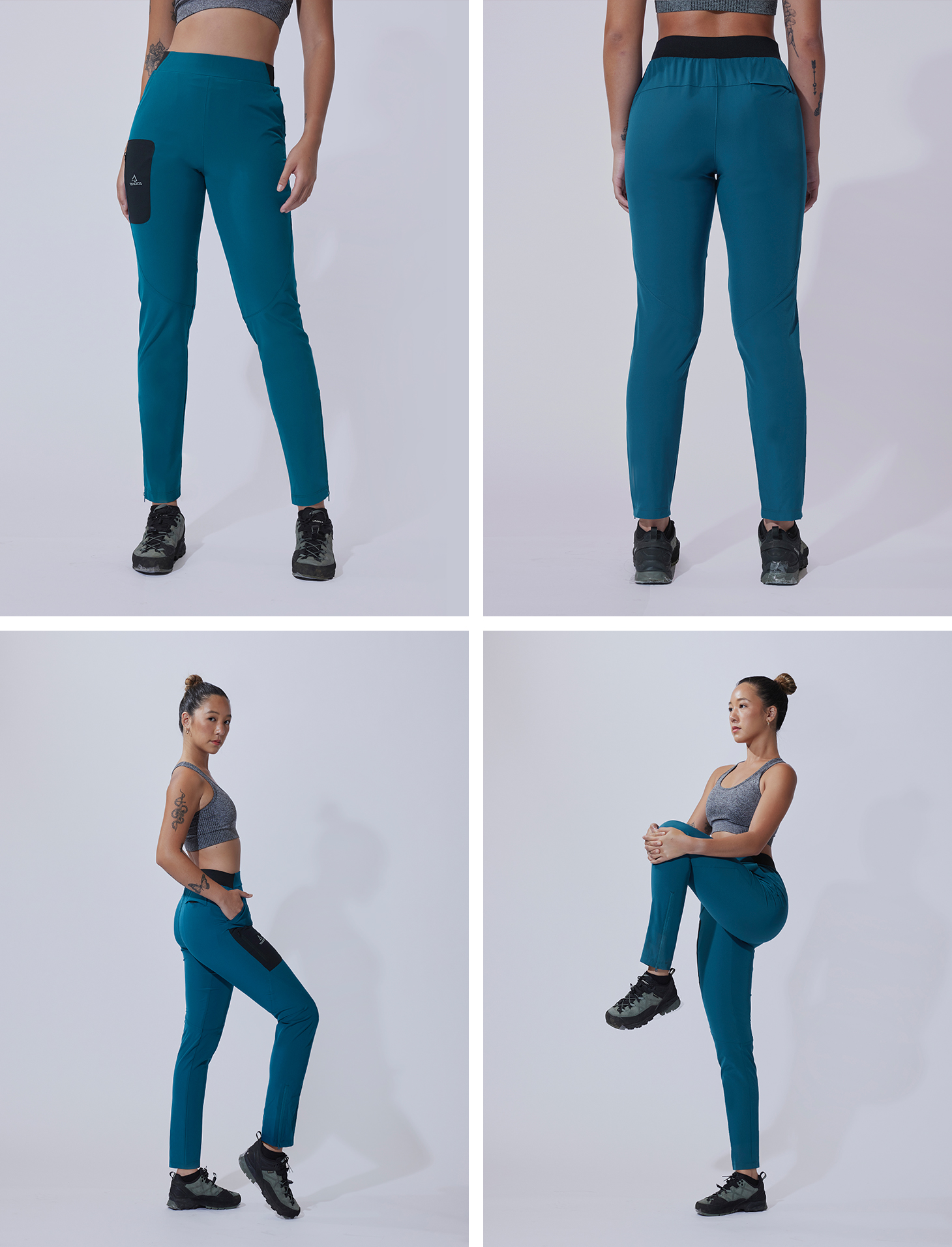 TAKODA 輕量彈性多功能快乾長褲 女款 暗岩藍 TAKODA 輕量彈性多功能快乾長褲 女款 暗岩藍