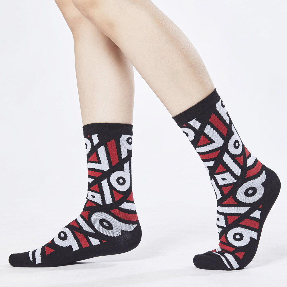 西西利圖織中長襪 西西利圖織中長襪