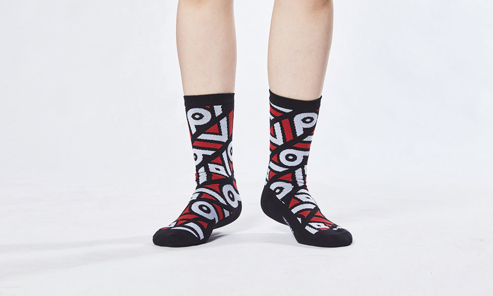 西西利圖織中長襪 西西利圖織中長襪