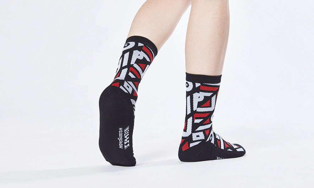 西西利圖織中長襪 西西利圖織中長襪