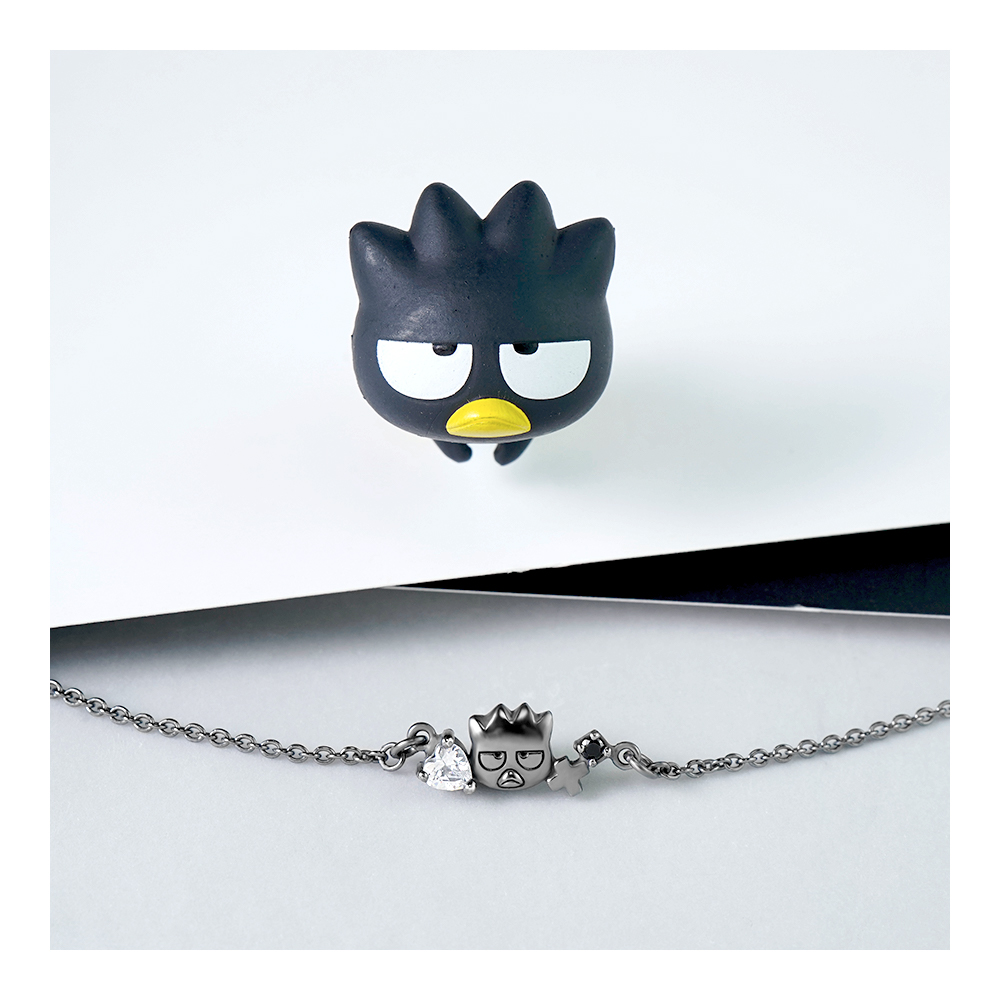 Love&Peace Series-Bad Badtz-maru Cool Penguin XO Aberdeen Sterling Silver  Bracelet - Shop STORY ACCESSORY Bracelets - Pinkoi