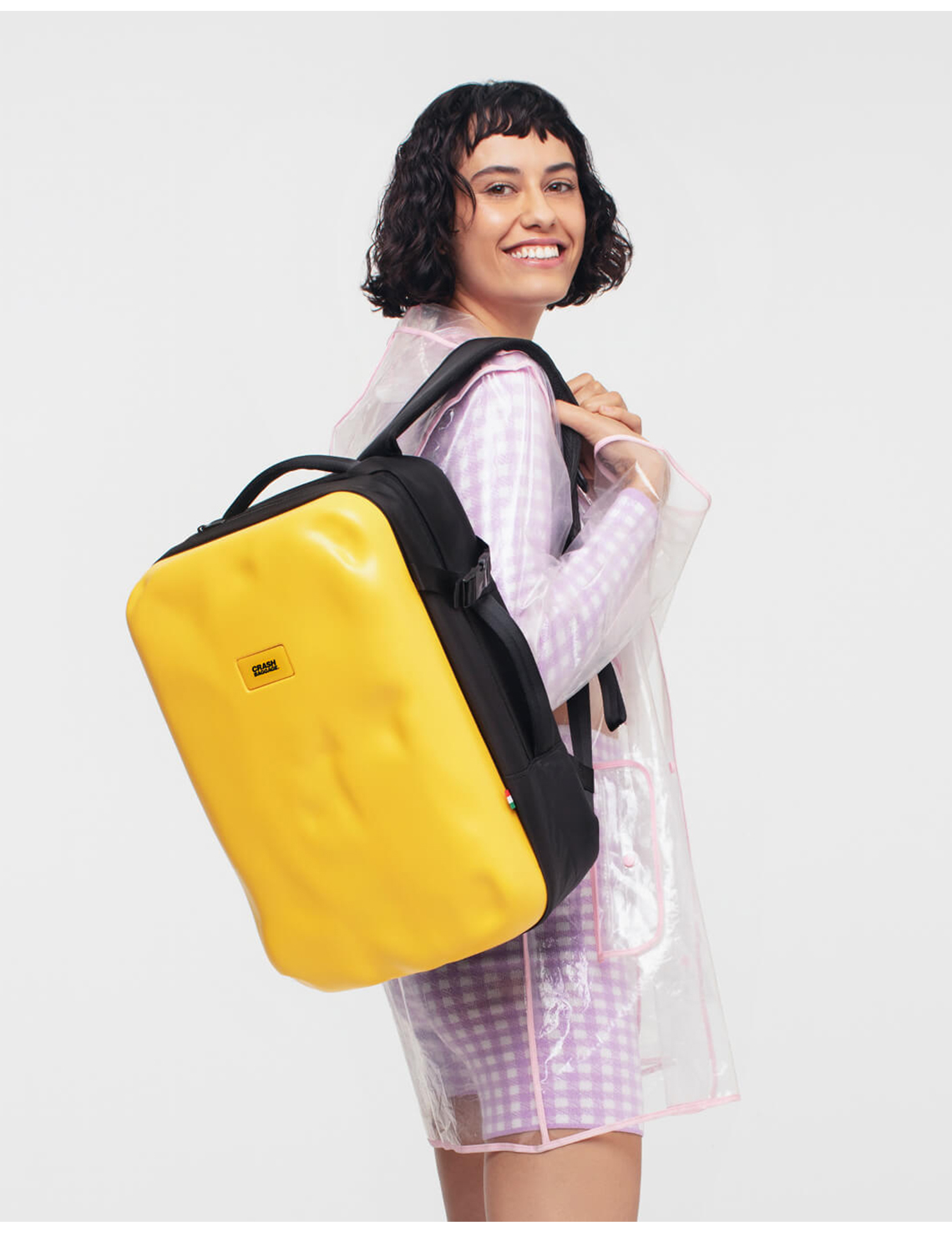 Crash Baggage Iconic 硬殼後背包-黑色 - PChome 24h購物