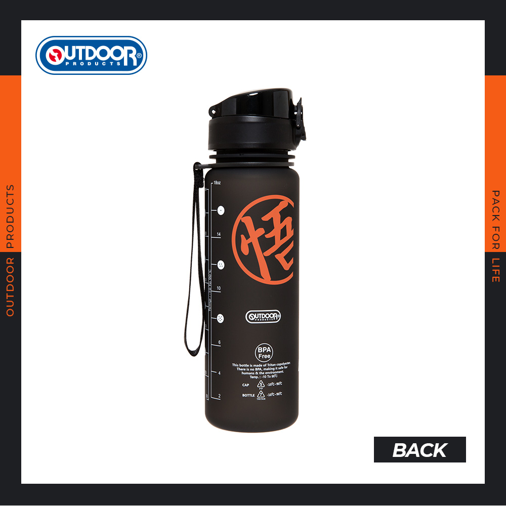 【OUTDOOR】DRAGON BALL聯名款-七龍珠水杯(500ml)-黑色 ODDB22B10BK